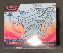 Pokemon Chaos Rising Pokemon Center ETB - SMALL TEAR - SEE PHOTOS/DESC - Image 1