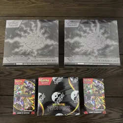Pitch Black Pokemon Center ETB 2x Booster Box , booster Bundle 2x FAST SHIP - Image 1