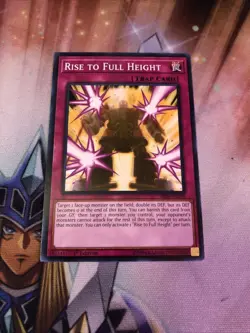 ( RISE TO FULL HEIGHT ) Common - SR06-EN038 - 1st NM - Yu-Gi-Oh Lair of Darkness - Image 1