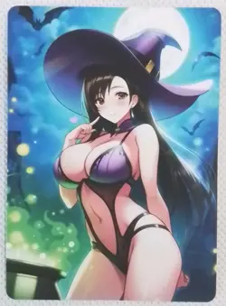 Tifa Lockhart Final Fantasy Anime Card ACG Holo Double Sided - Image 1