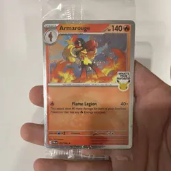 Pokemon TCG English GAMESTOP & BESTBUY PROMO Zarude / Armarouge BUNDLE - Image 2