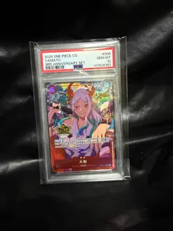 PSA 10 One Piece Chinese Yamato EB02-006 SR Exclusive 3st Anniversary 2025 - Image 3