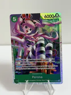 Perona OP14-033 SR | NM | The Azure Sea's Seven | One Piece TCG | English - Image 1