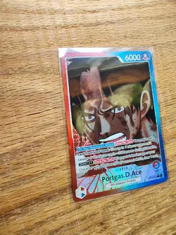 Portgas.D.Ace (002) (Alternate Art) OP13-002 Carrying On His Will Foil One Piece - Image 3