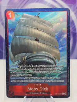 Moby Dick (Alternate Art) OP16-021 The Time of Battle Rare Foil One Piece - Image 1