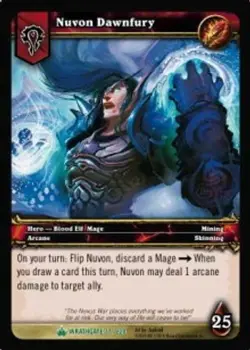 Nuvon Dawnfury - Wrathgate - World of Warcraft TCG - Image 1