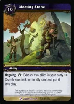 Meeting Stone - March of the Legion - World of Warcraft TCG - Image 1