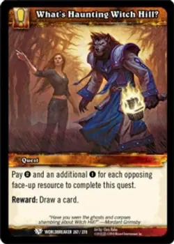 What's Haunting Witch HillU - Worldbreaker - World of Warcraft TCG - Image 1