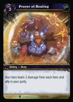 Prayer of Healing - Heroes of Azeroth - World of Warcraft TCG - Image 1