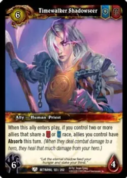 Timewalker Shadowseer - Betrayal of the Guardian - World of Warcraft TCG - Image 1
