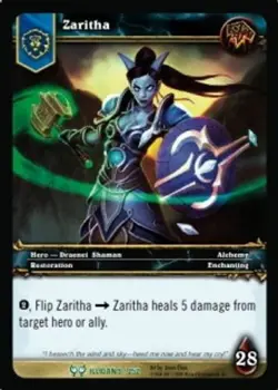 Zaritha - Hunt For Illidan - World of Warcraft TCG - Image 1