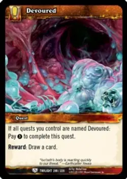 Devoured - Twilight of the Dragons - World of Warcraft TCG - Image 1
