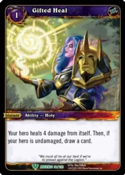 Gifted Heal - War of the Ancients - World of Warcraft TCG - Image 1