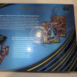 Pokemon TCG Mega Charizard X ex Ultra Premium Collection Box BRAND NEW - B - Image 5