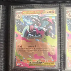 Pokemon TCG Mega Charizard x EX MEP 029 Bundle (9 Cards) Mint Condition - Image 2