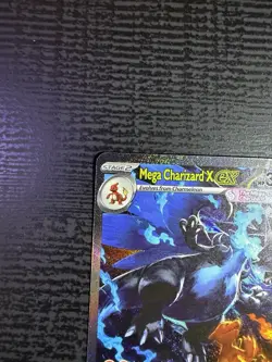 Pokemon TCG Phantasmal Flames Mega Charizard X ex 125/094 SIR NM - Image 4