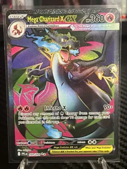 Mega Charizard X Ex 109/94 - Phantasmal Flames - Pokemon TCG NM - Image 1