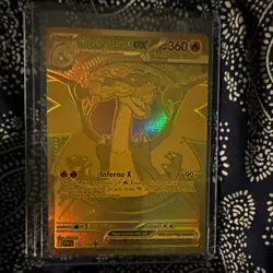 Pokemon TCG Evolutions Mega Charizard X EX 130/094 Full Art Holo EN - Image 1