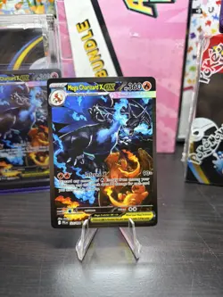 Mega Charizard X ex 125/094 - SIR - ME02: Phantasmal Flames - Pokemon TCG - NM - Image 1