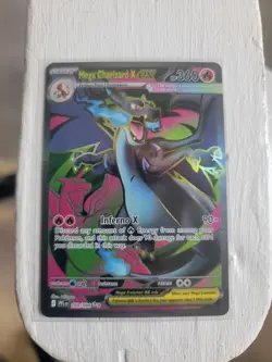 Pokemon TCG Phantasmal Flames 109/094 Mega Charizard X ex Ultra Rare - Image 1