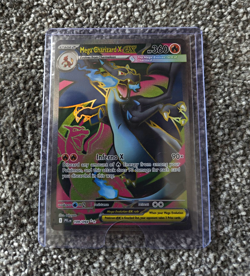 Mega Charizard X EX 109/094 Flashfire Secret Rare Holo Full Art Pokemon TCG - Image 1