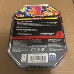 New Pokemon TCG Mega Charizard X ex Tin - FACTORY SEALED/NEW - Image 2