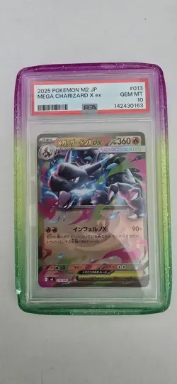Pokemon TCG Mega Charizard x Ex 13/80 inferno x japanese PSA 10 GEM MINT - Image 1