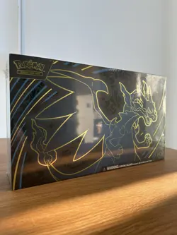 Pokemon TCG Mega Charizard X Ex Ultra Premium Collection UPC English - Rip - Image 1