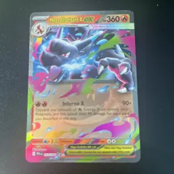 Pokemon TCG Mega Charizard X ex 013/094 Me02: Phantasmal Flames Double Rare - Image 1
