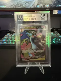 Pokemon TCG Mega Charizard X Ex 109/094 BGS 8.5 - Image 1