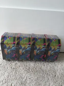 Pokemon TCG Mega Charizard X And Y ex Tins Lot Of 4 (4 Tins) - Image 4