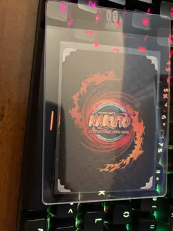 naruto card ccg The First Hokage 825 Foil Super Rare Card - Image 2