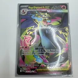 Phantasmal Flames Pokemon TCG Mega Charizard X ex 109/094 Full Art - Image 1