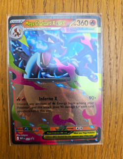 Mega Charizard X EX Promo Holo Pokemon TCG Card 029 English 360 HP - Image 1