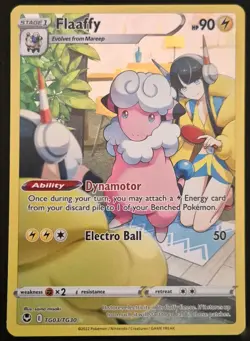 Flaaffy TG03/TG30 Holo Silver Tempest Trainer Gallery Pokemon NM/M - Image 2