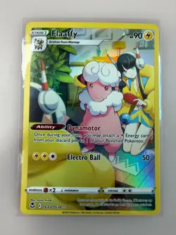 2022 Pokemon TCG Flaaffy SWSH TG03/TG30 Trainer Gallery Holo Silver Tempest NM - Image 1