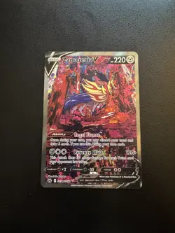 Pokemon Cards Zamazenta V GG54/GG70 Crown Zenith Galarian Gallery Holo V Rare NM - Image 1