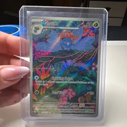 Pokemon TCG Gloom 198/197 SV03 Obsidian Flames Illustration Rare Holo Full Art - Image 1
