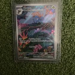 Pokemon TCG Gloom 198/197 Illustration Rare SV03 Obsidian Flames Holo English - Image 1