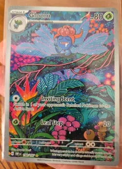 Pokemon TCG Gloom Sv03: Obsidian Flames 198/197 Holo Illustration Rare - Image 1