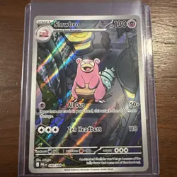 Pokemon Pitch Black Slowbro 090/084 IR Illustration Rare English!! CLEAN! - Image 1