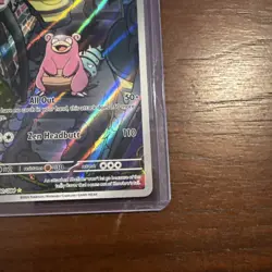 Pokemon Pitch Black Slowbro 090/084 IR Illustration Rare English!! CLEAN! - Image 4