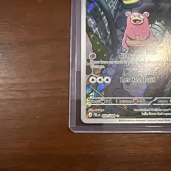Pokemon Pitch Black Slowbro 090/084 IR Illustration Rare English!! CLEAN! - Image 5