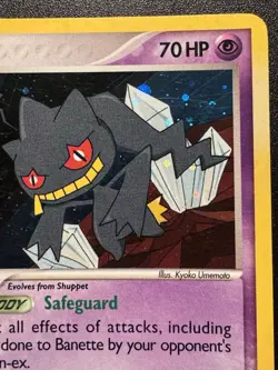Banette 1/100 EX Crystal Guardians Pokemon Card Holo Foil Rare LP - Image 4