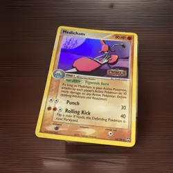 Medicham 34/108 Power Keepers Reverse Holo Pokemon Trading Card Game Stamped - Image 1