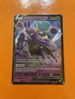 Shadow Rider Calyrex V 074/198 Chilling Reign Pokemon Pokemon Card English NM - Image 1