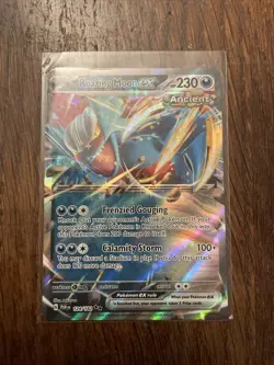 Pokemon Card Roaring Moon ex 124/182 Double Rare Paldea Evolved Near Mint - Image 1