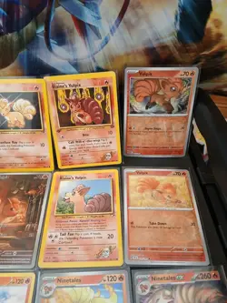 Pokemon TCG Mix of Vulpix and Ninetales Cards Lot Of 15 Cards Total - Image 2