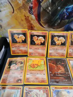 Pokemon TCG Mix of Vulpix and Ninetales Cards Lot Of 15 Cards Total - Image 3