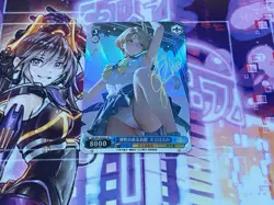 CUSTOM Sailor Uranus SAILOR MOON CITY GIRL Goddess Anime Waifu Holo ACG Card - Image 1
